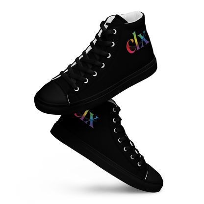 Zapatillas CloviX de lona de caña alta para mujer