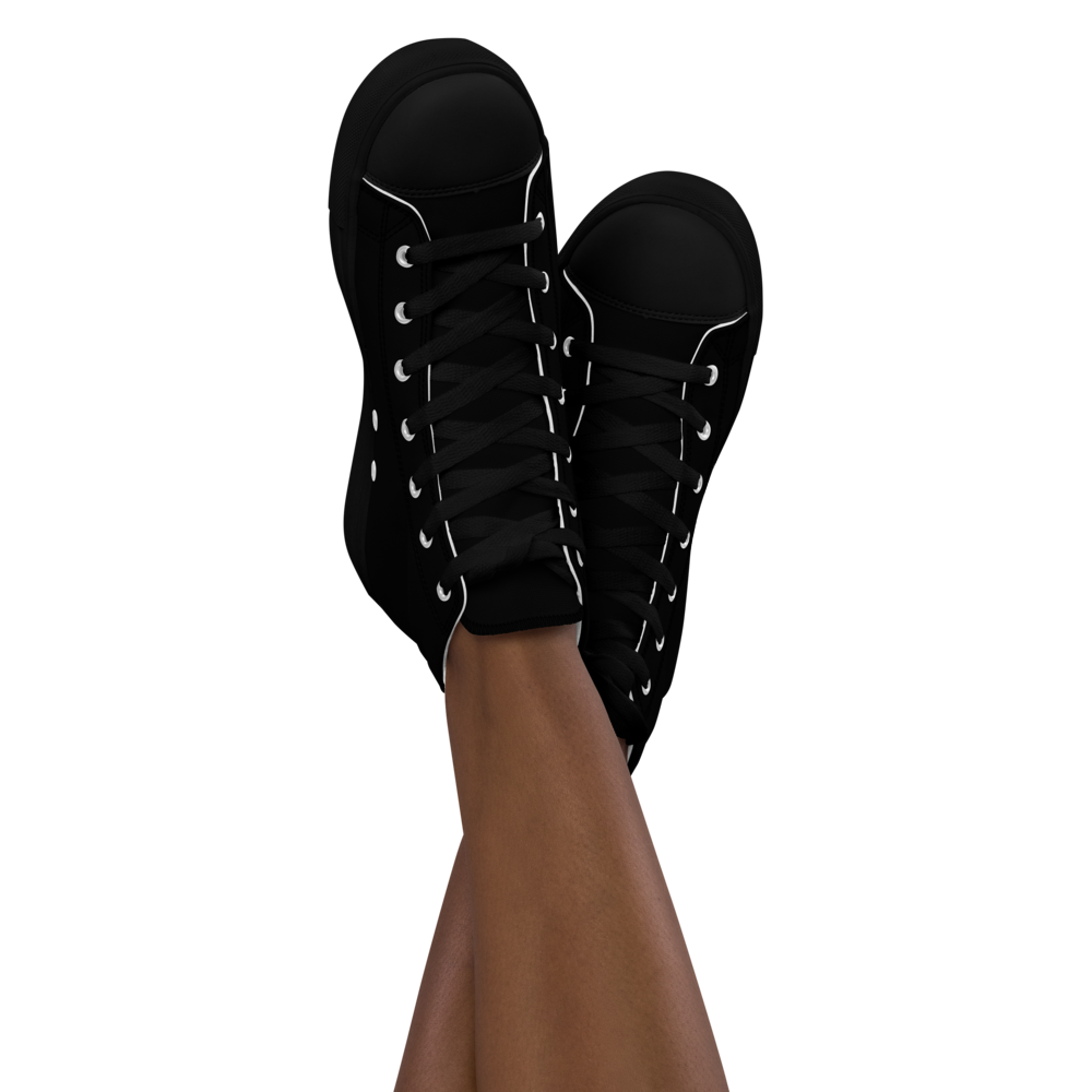 Zapatillas CloviX de lona de caña alta para mujer